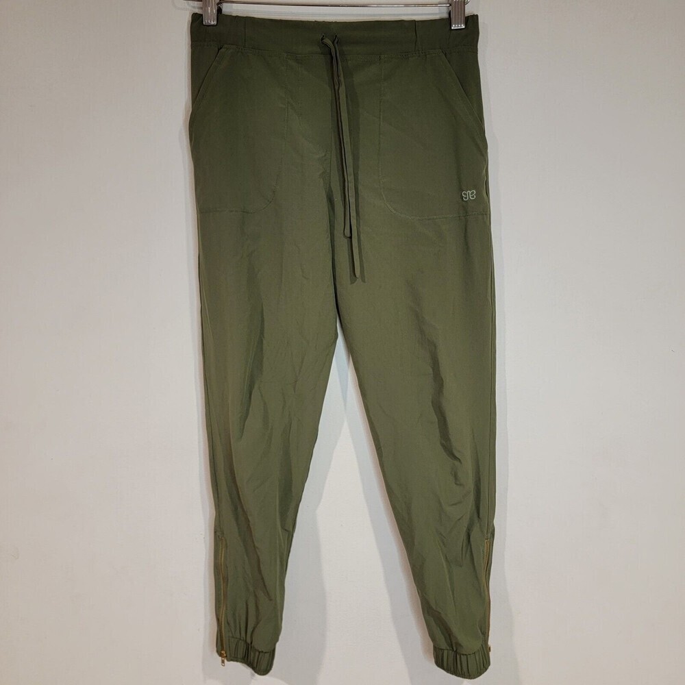 Albion Pants Womens XXS Green Jetsetter Jogger Drawstring Elastic Waist